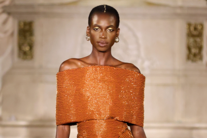 Christian Siriano with a collection straight out of Dune