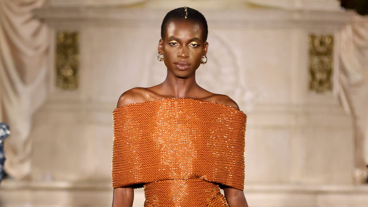 Christian Siriano with a collection straight out of Dune