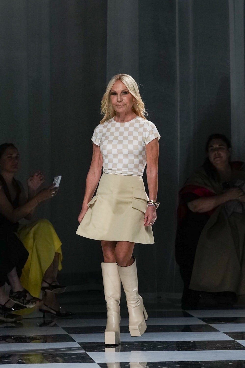 Donatella Versace Departs