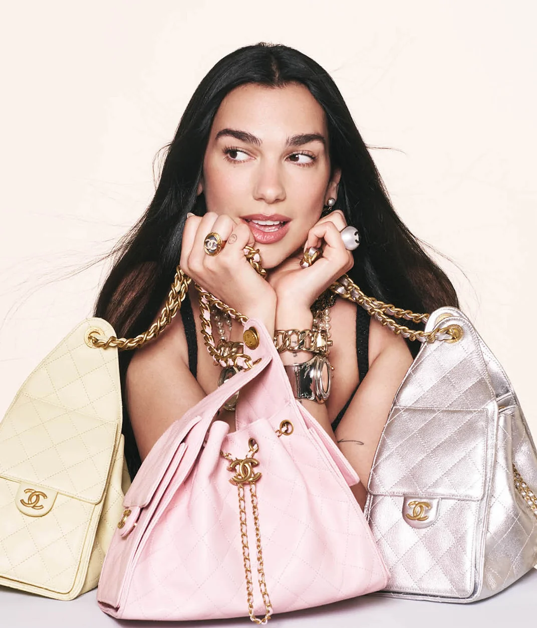 Dua Lipa And Jennie Chanel Campaign 25a