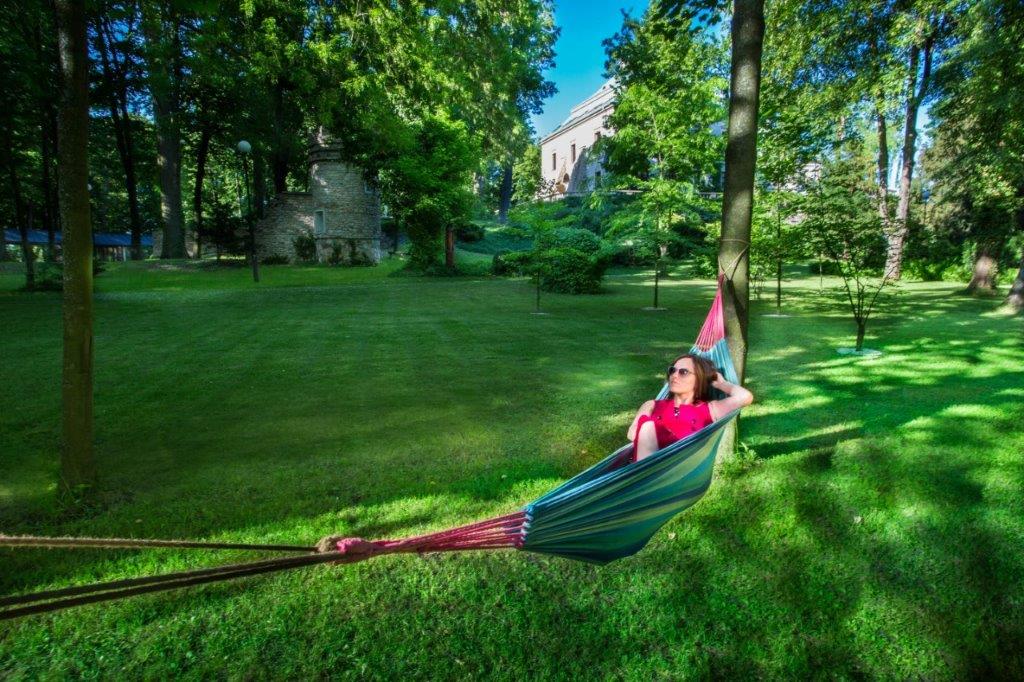 Hammock In Manor House Spa Park