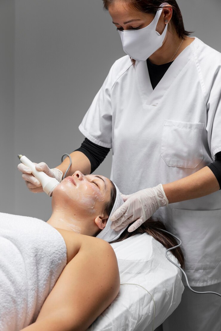 Woman After Facial Treatment 23 2148906477