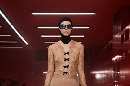 The Latest Valentino Show Playing with Intimacy