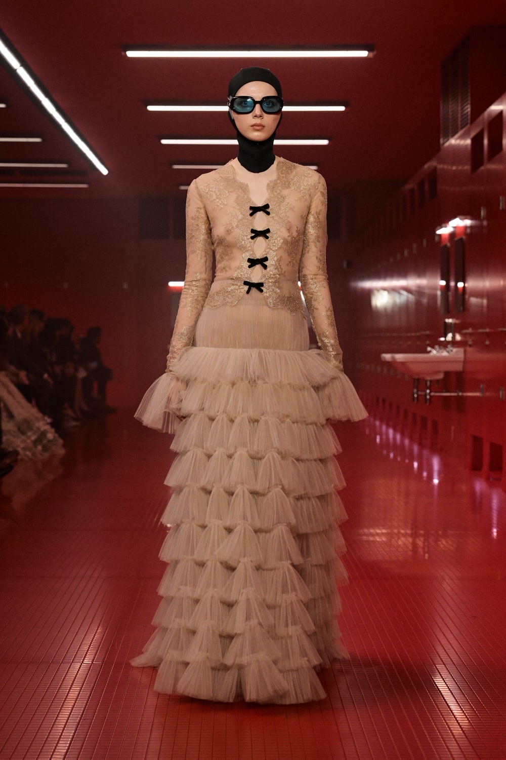 The Latest Valentino Show Playing with Intimacy
