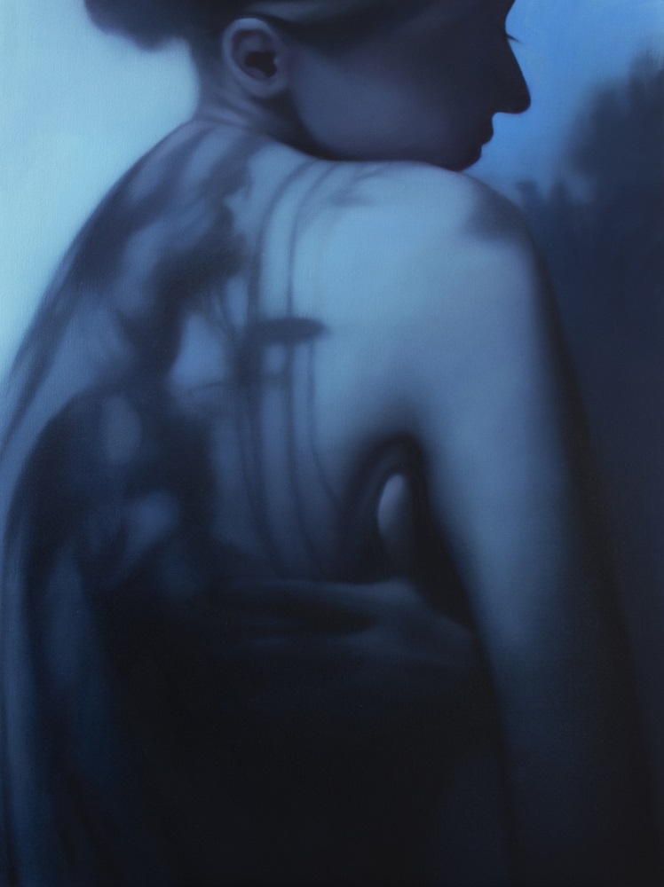 Patricia Heel The Source Of Shadow 2024 Oil Canvas 80 X 60 Cm Small