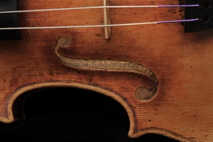 Stradivarius Violin At Auction