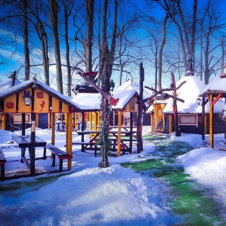 Manor House Vital Spa Village in Winter