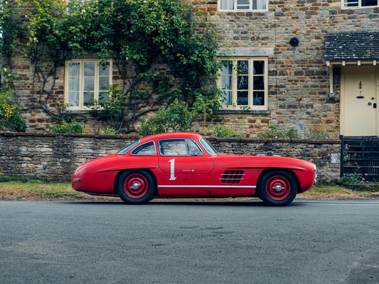 Red Mercedes At Auction3