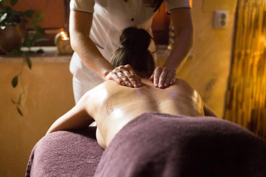 Massage at the Biovital Spa Manor House
