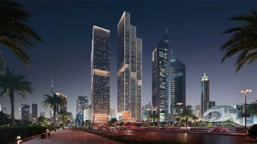 Jumeirah Residences Emirates Towers Project by Scda Architects in Dubai
