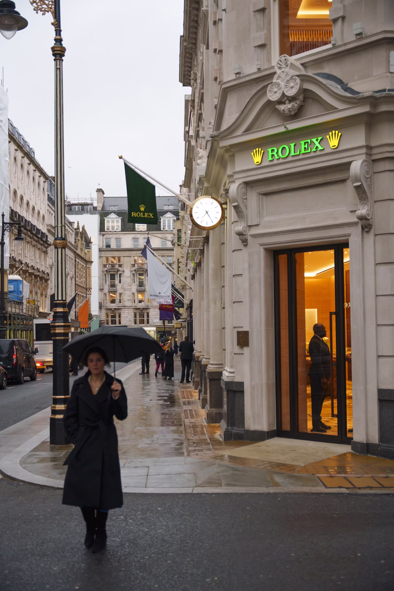 Rolex In Mayfair New Flagship Boutique On Old Bond Street