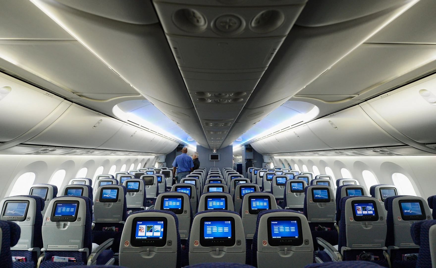Boeing 787 Dreamliner Aircraft Interior