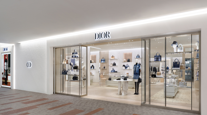Dior boutique