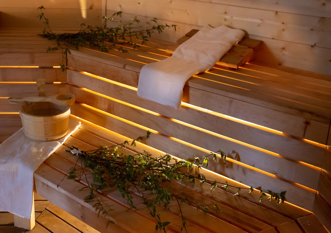 Sauna in the Vital Spa Village