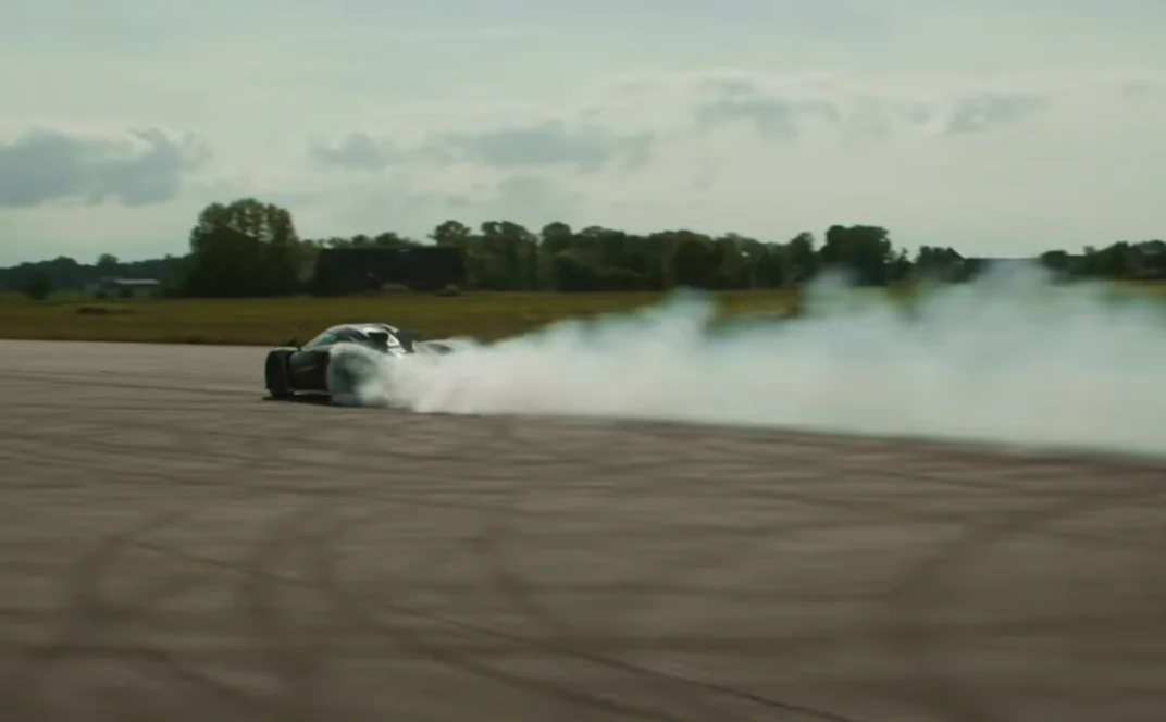 New record for Koenigsegg Jesko Absolut