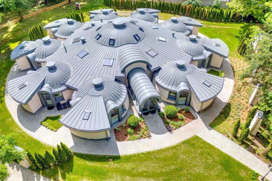 Dome Houses From a Bird's Eye View