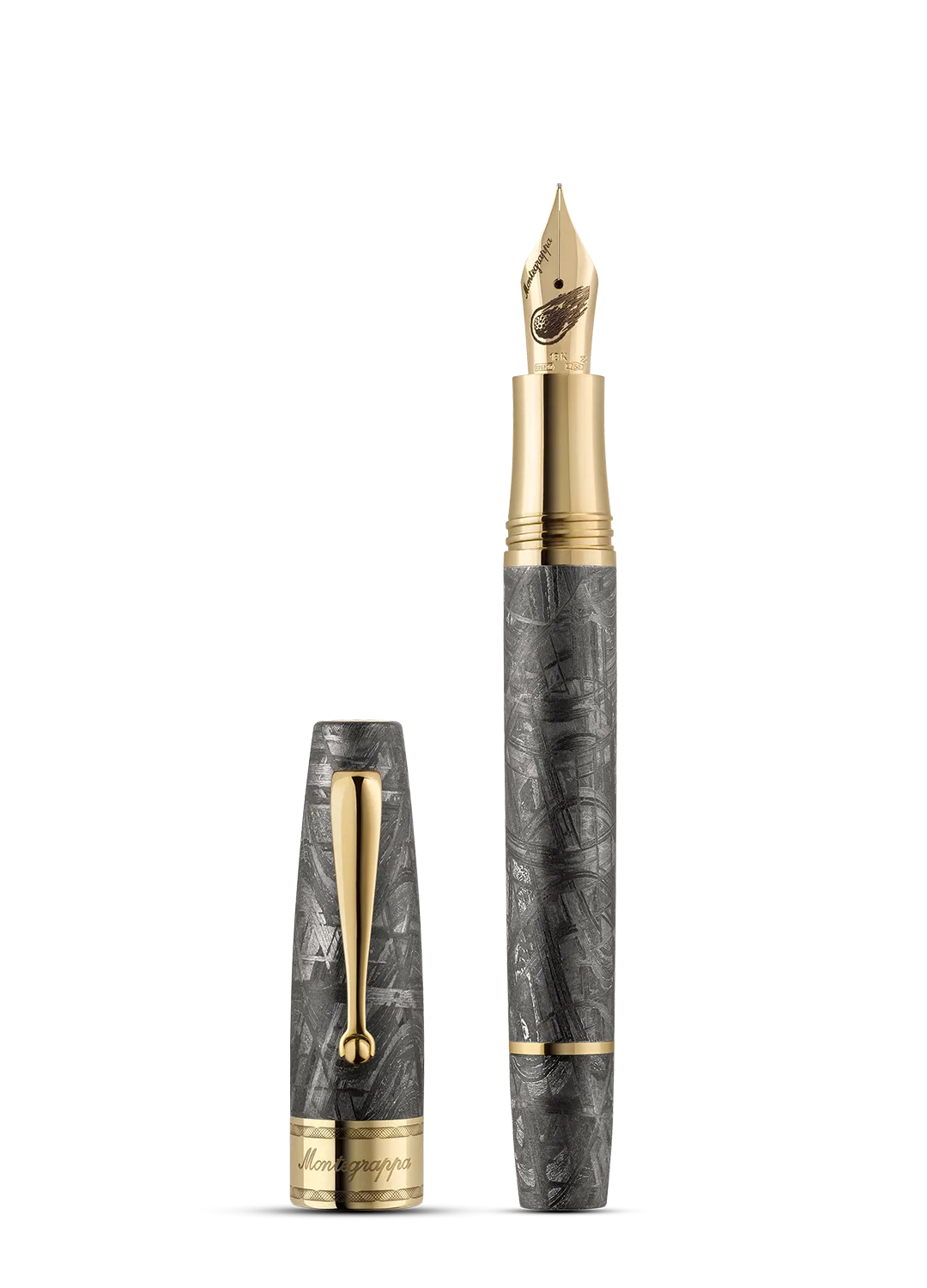 Montegrappa Muonionalusta Meteorite Fountain Pen