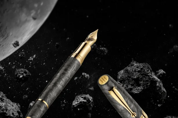 Montegrappa Muonionalusta Meteorite Fountain Pen1