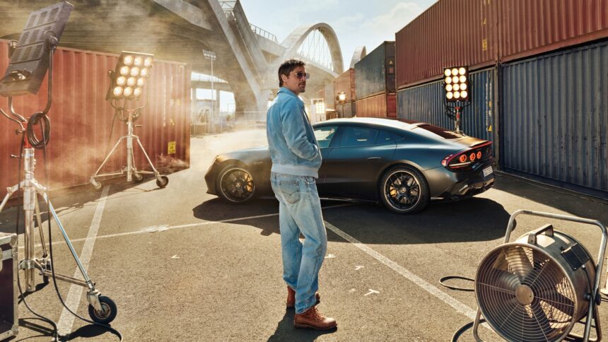 Brad Pitt And Mercedes Amg