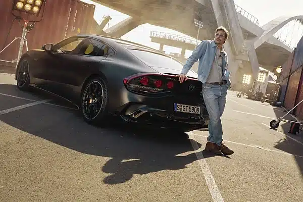 Brad Pitt And Mercedes Amg2